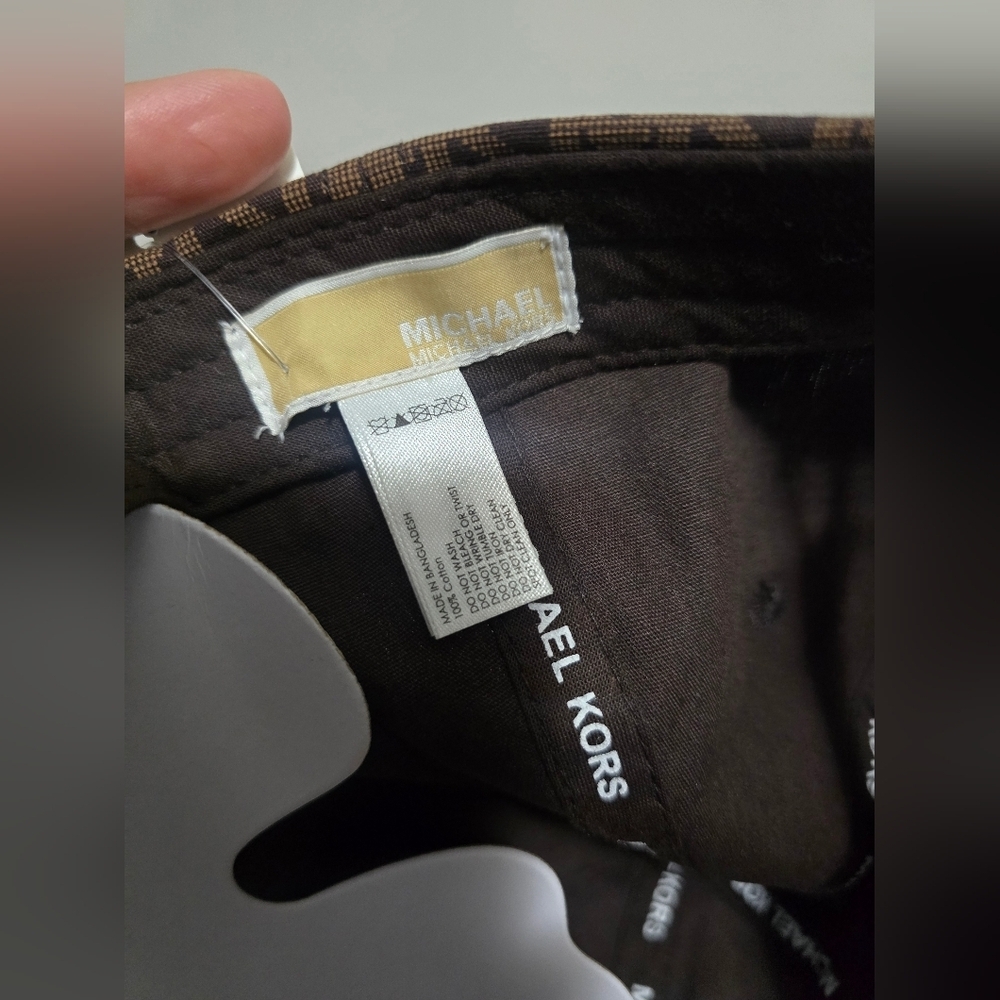 Michael Kors Brown Logo Cap - Picture 9 of 11